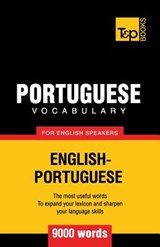 Portuguese vocabulary for English speakers - 9000 words - Andrey Taranov - 9781780713083