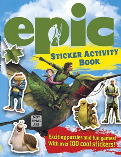 Epic Sticker Activity Book, REGAN,  Lisa - Paperback - 9781780973234