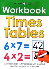 Wipe Clean Workbook Times Tables - Priddy Roger - 9781783414611