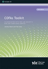 COFAs Toolkit - Jeremy Black ; Tom Vose - 9781784460549