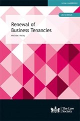Renewal of Business Tenancies - Michael Haley - 9781784461881