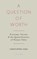 A Question of Worth, Chris Steed - Gebonden - 9781784535919