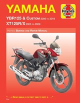 Yamaha YBR125 (05 - 16) & XT125R/X (05 - 09) Haynes Repair Manual - Phil Mather - 9781785213588