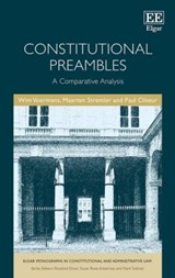 Constitutional Preambles - Wim Voermans ; Maarten Stremler ; Paul Cliteur - 9781785368141