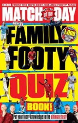 Match of the Day Family Footy Quiz Book - BBC - 9781785946349
