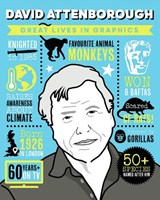 Great Lives in Graphics: David Attenborough - Button Books - 9781787081642