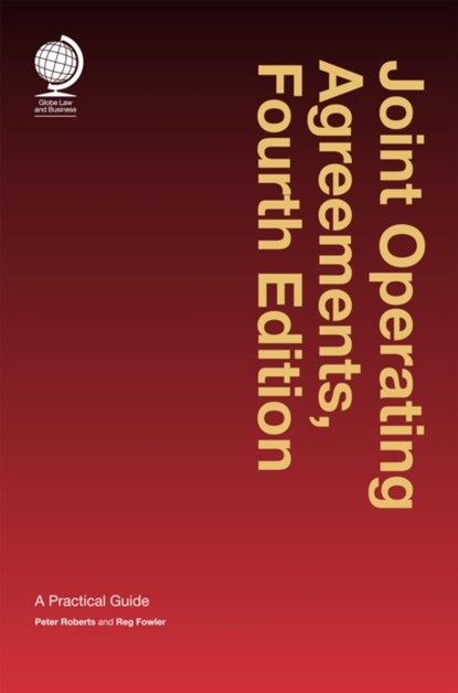 Joint Operating Agreements, Peter Roberts ; Reg Fowler - Gebonden - 9781787422629
