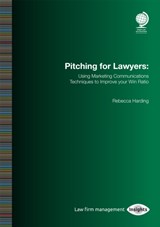 Pitching for Lawyers - Rebecca Harding - 9781787422742