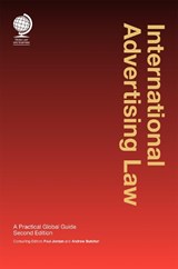 International Advertising Law -  - 9781787423909
