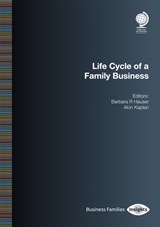 Life Cycle of a Family Business - Barbara R Hauser ; Alon Kaplan - 9781787424067