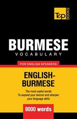 Burmese vocabulary for English speakers - 9000 words - Andrey Taranov - 9781787679962