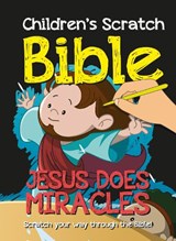 Children's Scratch Bible: Jesus Does Miracles - Jacob Vium-Olesen - 9781788934329