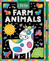 Scratch and Draw Farm Animals - Scratch Art Activity Book - OVER,  Arthur - 9781789584370