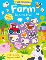 Felt Stickers Farm Play Scene Book - Kit Elliot - 9781789585285