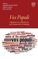 Vox Populi - Ingeborg van der Geest ; Henrike Jansen ; Bart van Klink - 9781789901405