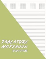 Tablature Notebook Guitar: Minimalist Guitar Tab Paper - Green - DOT,  Red - 9781791864200