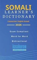 Somali Learner's Dictionary - Kasahorow - 9781792998980