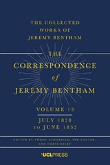 The Correspondence of Jeremy Bentham, Volume 13 - Jeremy Bentham - 9781800086128