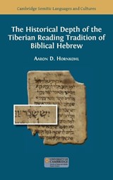 The Historical Depth of the Tiberian Reading Tradition of Biblical Hebrew - Hornkohl Aaron D. Hornkohl - 9781800649811