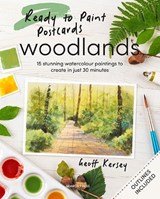 Ready to Paint Postcards: Woodlands - Geoff Kersey - 9781800922952