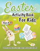 Easter Activity Book for Kids ages 4-8 - BROOKS,  Oliver - 9781801010139