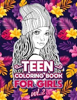 Teen Coloring Books for Girls - Loridae Coloring - 9781801010528
