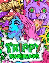 Trippy Coloring Book - Stoner Guy - 9781801010726