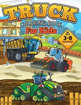 TRUCK Coloring Book for Kids - Oliver Brooks - 9781801010825