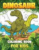 DINOSAUR COLORING BOOK for kids - Oliver Brooks - 9781801010849