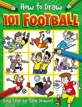 How to Draw 101 Football - Barry Green - 9781801056687
