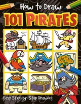 How to Draw 101 Pirates - LAMBERT,  Nat - 9781801056700