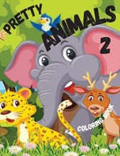 Pretty Animals 2 Coloring Book