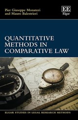 Quantitative Methods in Comparative Law - Pier G. Monateri ; Mauro Balestrieri - 9781802204445