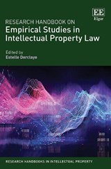 Research Handbook on Empirical Studies in Intellectual Property Law - Estelle Derclaye - 9781802206203