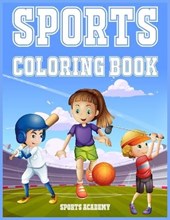 Sports Coloring Book for Kids 6-12