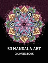 50 Mandalas Adult Coloring Book