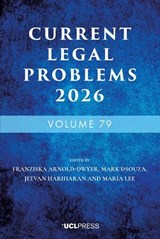 Current Legal Problems 2026 -  - 9781806551385
