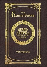 Large Print - The Kama Sutra - Grand Type Collector's Edition - Matte Hardcover with Dust Jacket - Vātsyāyana - 9781834122731
