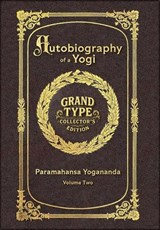 Large Print - Autobiography of a Yogi, Volume 2 of 2 - Grand Type Collector's Edition - Matte Hardcover with Dust Jacket - Paramahansa Yogananda - 9781834123097