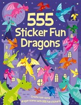 555 Sticker Fun Dragons - Oakley Graham - 9781835551271