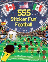 555 Sticker Fun Football - Susan Mayes - 9781835554609