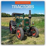 Tractors 2026 Square Wall Calendar - Red Robin - 9781837010653