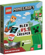 LEGO® Minecraft®: Alex vs. Creeper (with Alex minifigure, Creeper minibuild, LEGO pieces, 2 books and fold-out play scene) - LEGO® ; Buster Books - 9781837250943