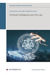 Artificial Intelligence and the Law (2nd edition) - Jan De Bruyne ; Cedric Vanleenhove - 9781839702525