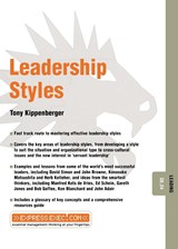 Leadership Styles - Tony Kippenberger - 9781841123578