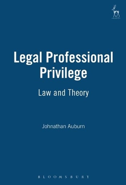 Legal Professional Privilege, Jonathan Auburn - Gebonden - 9781841131016