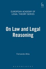 On Law and Legal Reasoning - Fernando Atria - 9781841132754