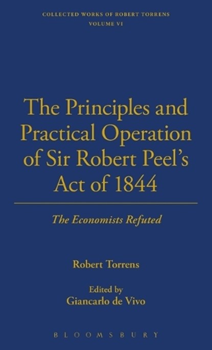 Principles And Practical Operation, Robert Torrens - Gebonden - 9781843714248