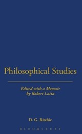 Philosophical Studies - David George Ritchie - 9781843715887