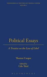 Political Essays - Thomas Cooper - 9781843716006